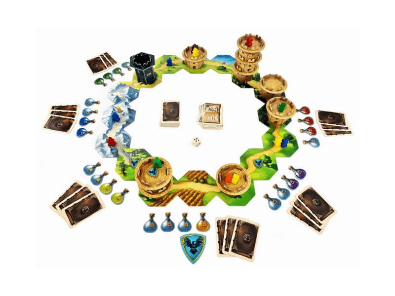 Vándorló tornyok társasjáték (ABA 10001)