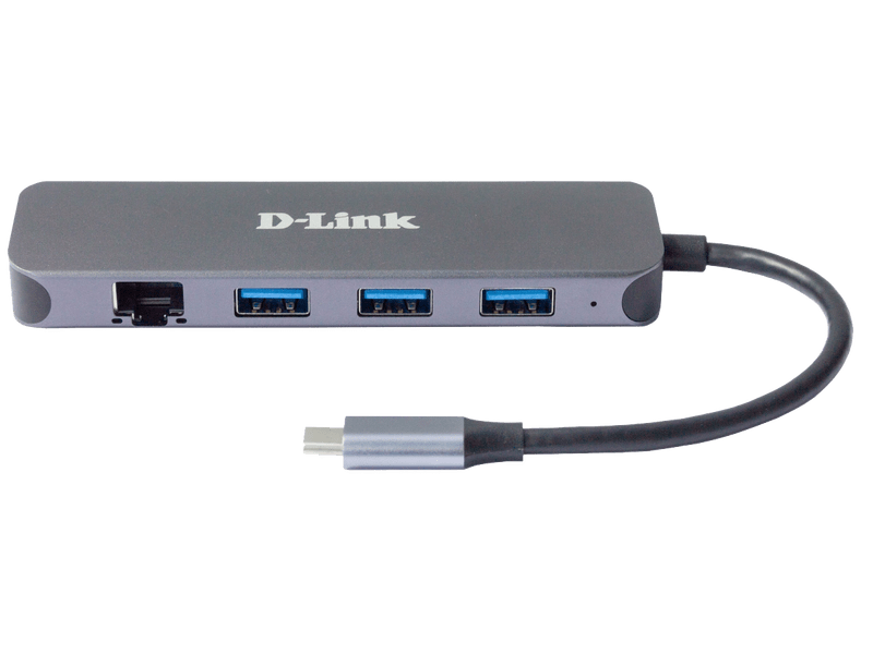 D-Link DUB-2334 5-in-1 USB-C HUB