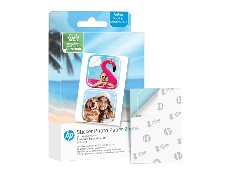 HP Sprocket 2x3