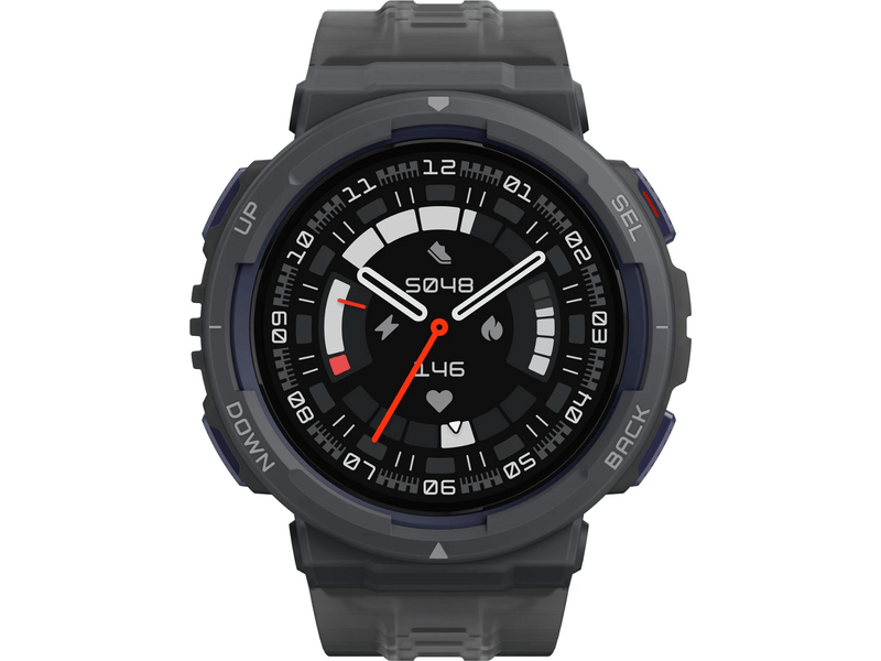 Amazfit Active Edge Okosóra, éjszürke