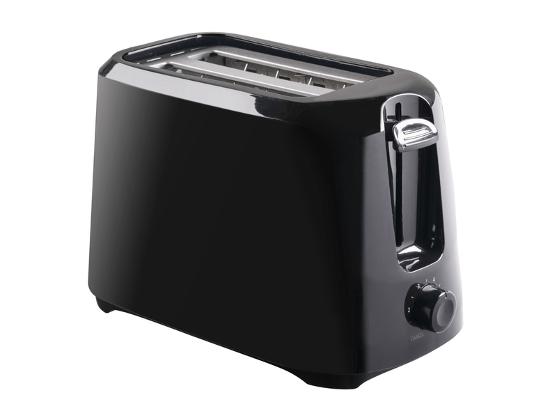 Kenyérpirító,fekete,700W