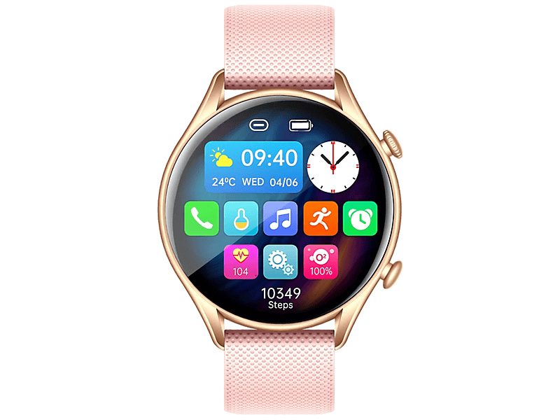 MyPhone Smart Watch EL Okosóra, rózsaszín