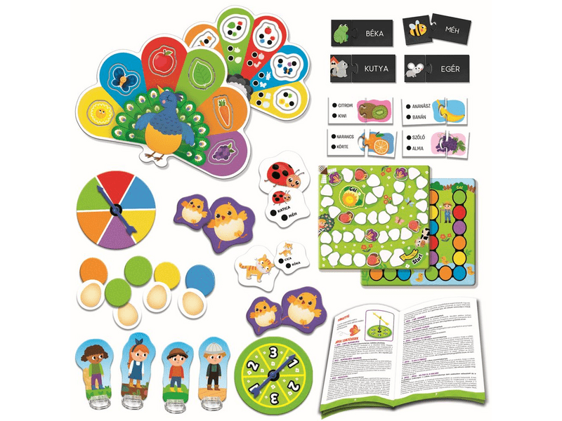 Carotina 50 játék társasjáték készlet (76710)