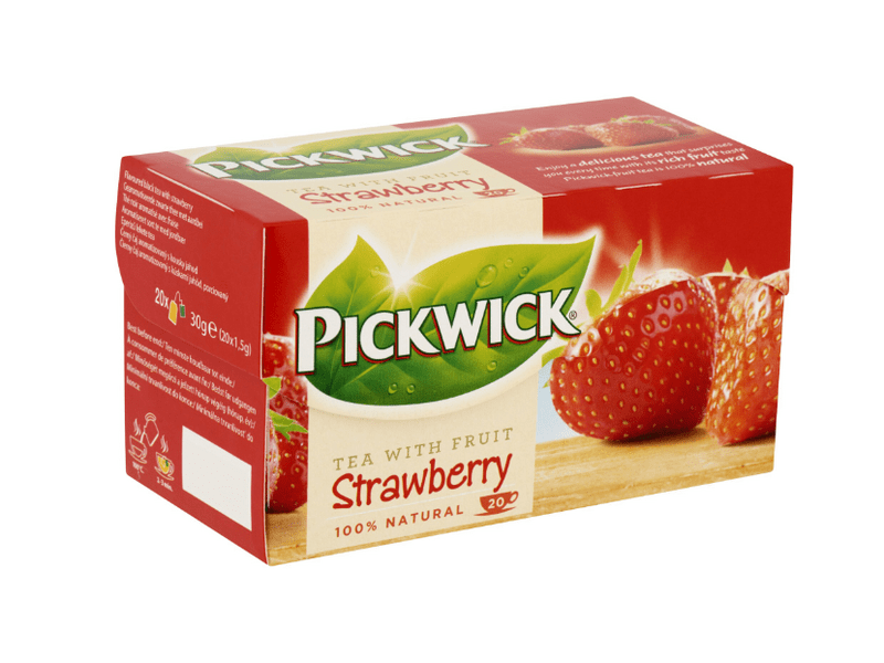 Pickwick Eper ízű fekete tea, 20 db