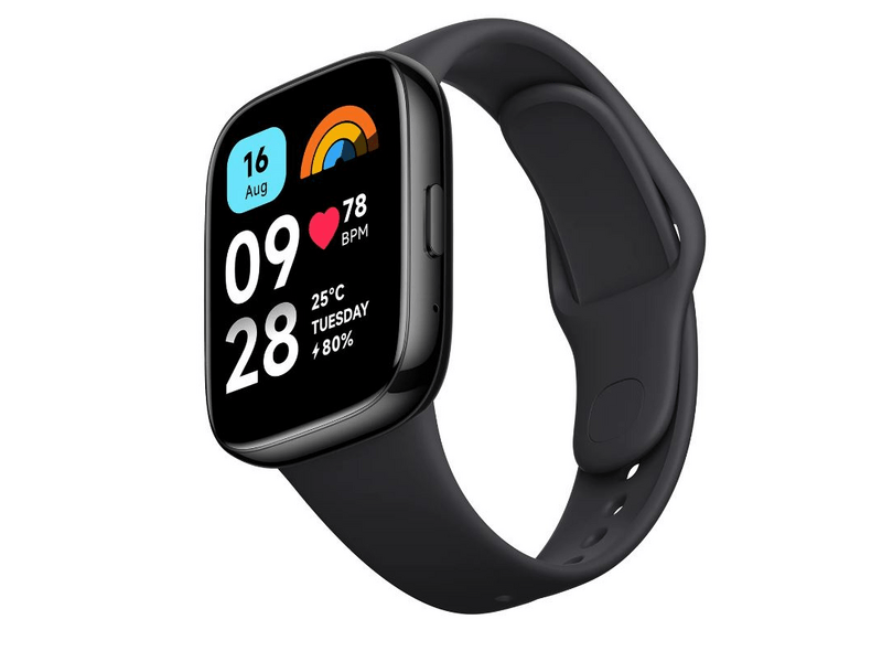 Xiaomi Redmi Watch 3 Active Okosóra, fekete