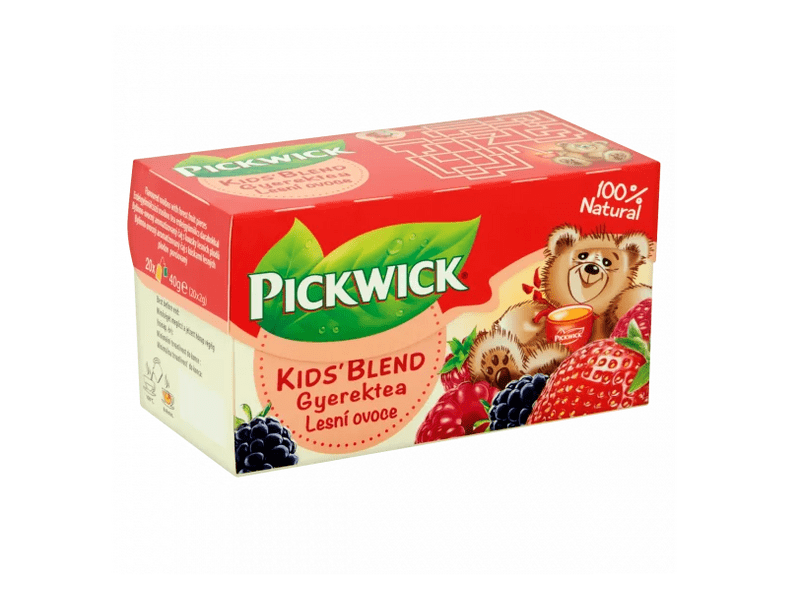 Pickwick Erdei gyümölcsös rooibos gyerektea, 20 db