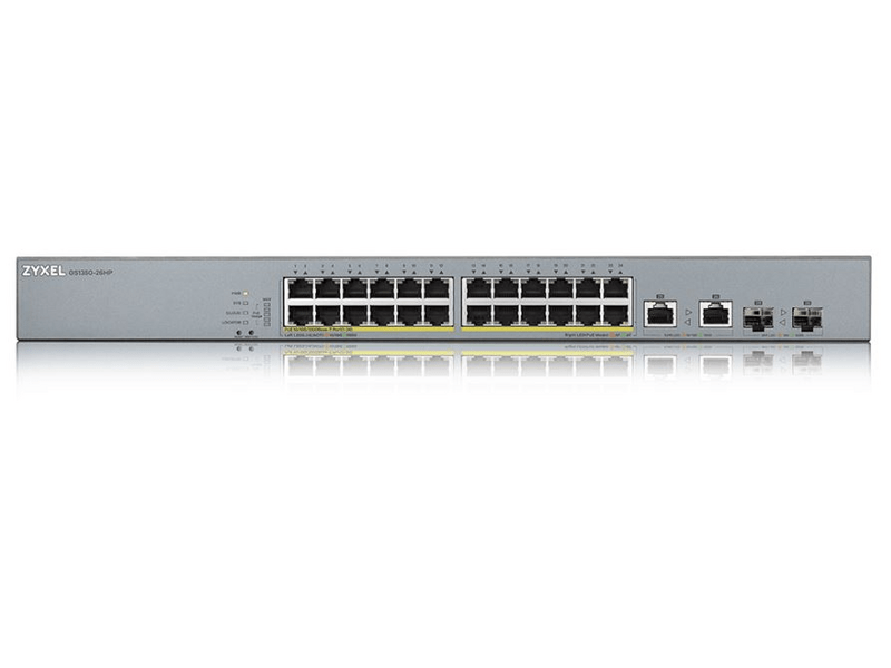 Zyxel GS1350-26HP 24 portos GbE PoE Switch