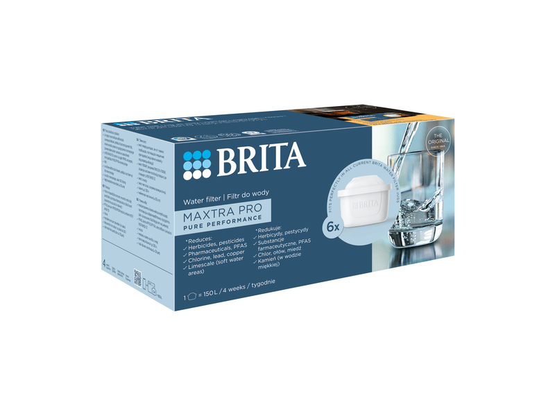 Brita 1051761 MAXTRA PRO Pure Performance Szűrőkészlet, 6 db