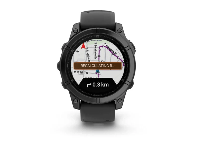Garmin fenix E 47mm Okosóra, sötétszürke acél (010-03025-01)