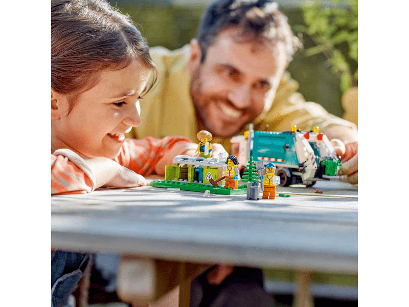 LEGO® City Szelektív kukásautó (60386)