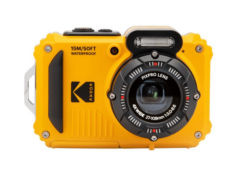 Kodak PixPro WPZ2 Vízálló digitális fényképezőgép, sárga