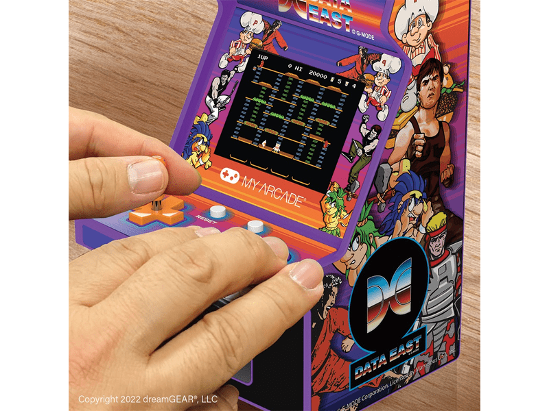 My Arcade Data East 300+ Micro Player Retro 6.75