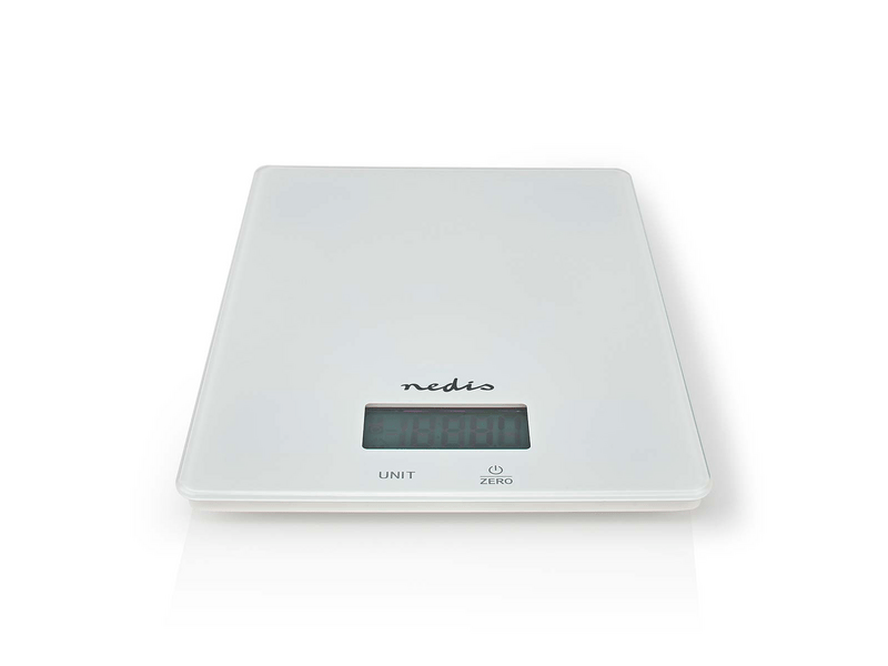 Nedis KASC610WT Digitális konyhai mérleg, fehér