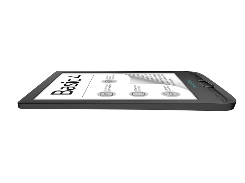 Pocketbook Basic 4 E-book olvasó, fekete (606-E-RU)