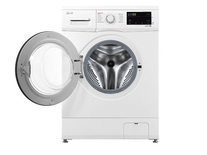 LG F4J3VS6WE Elöltöltős mosógép