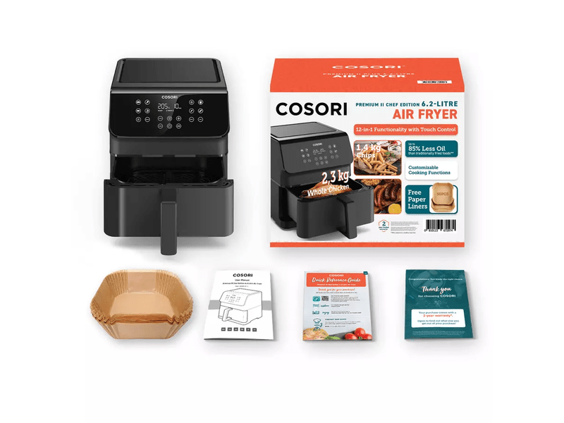 Cosori Premium II Forrólevegős sütő (CAF-P651-KEUR)