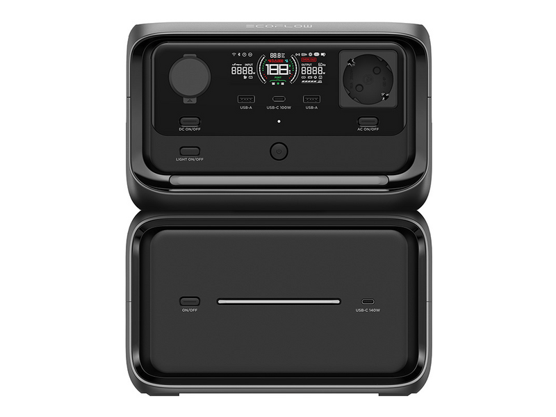 EcoFlow River 3 Max Plus hordozható áramfejlesztő állomás