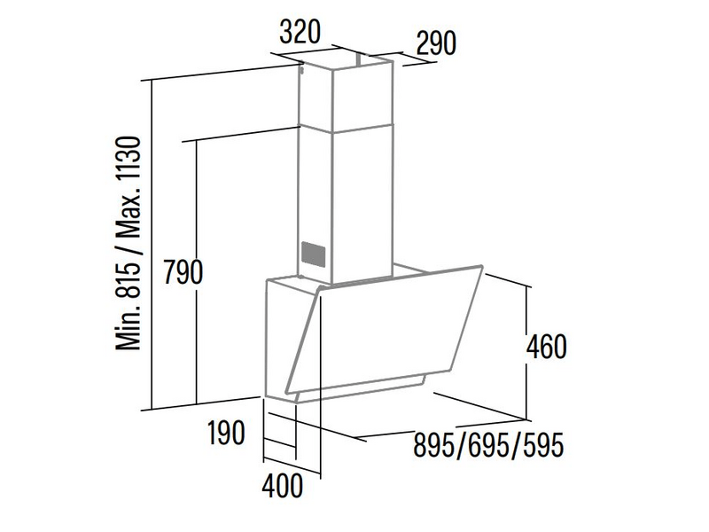Cata Thalassa 600 GBK Páraelszívó, fekete