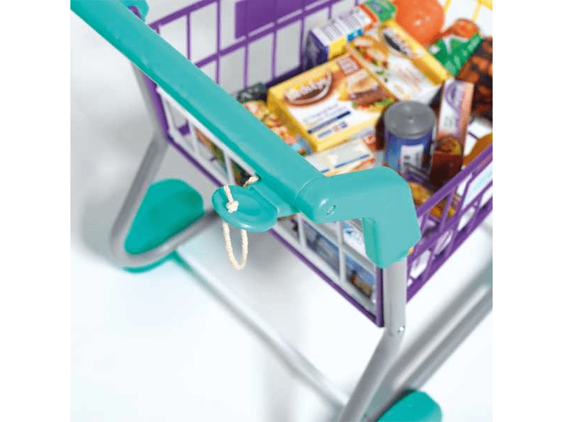 Casdon Bevásárlókocsi termékekkel, 16 db-os (61150)