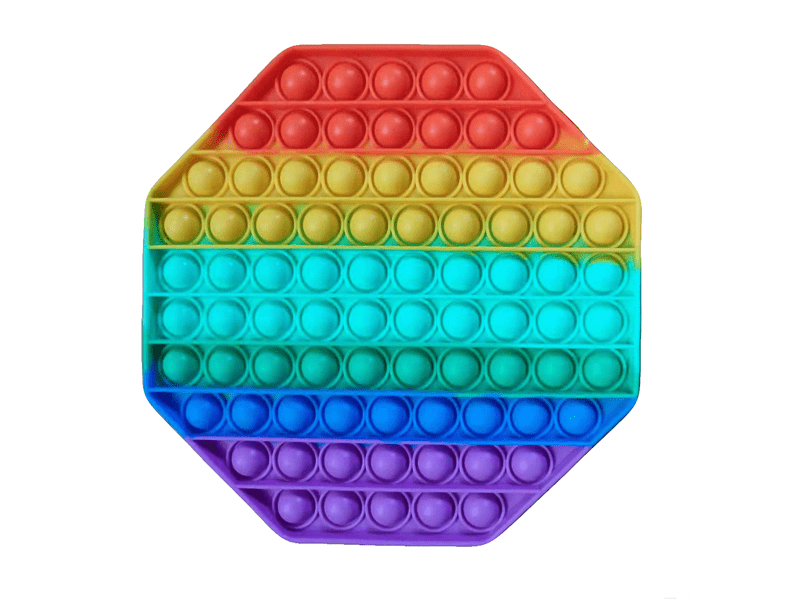 Push Poppers Szivárványszínű stresszoldó játék, többféle (SV21230)