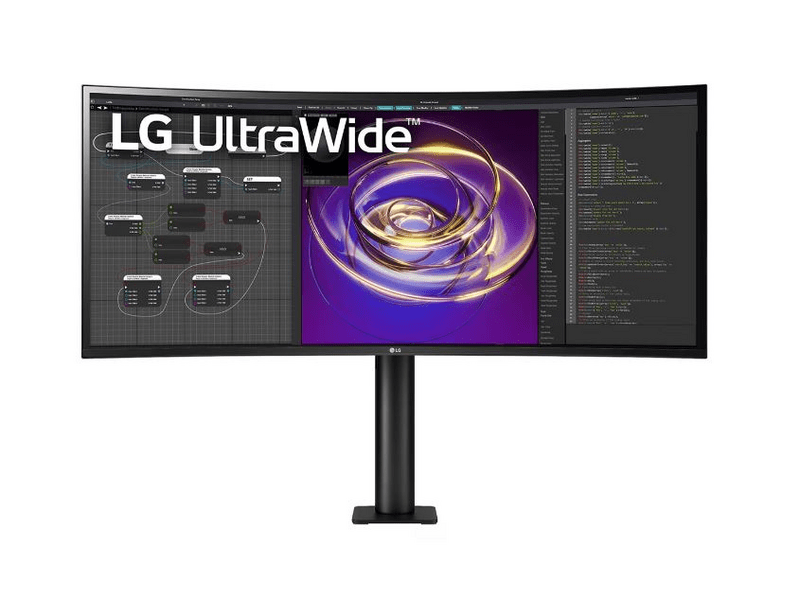 LG 34WP88CP-B 34” Ívelt UltraWide™ QHD Ergo monitor