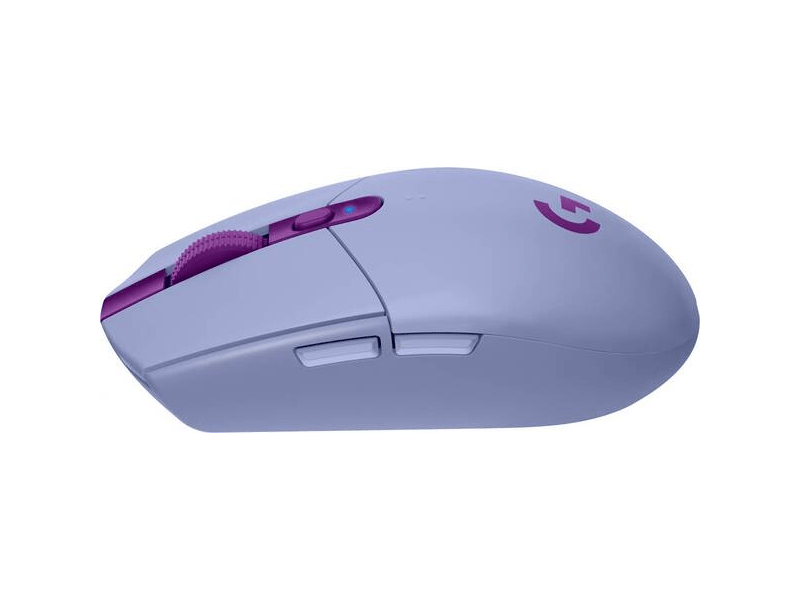Logitech G305 X Superlight Gamer egér, lila (910-007755)