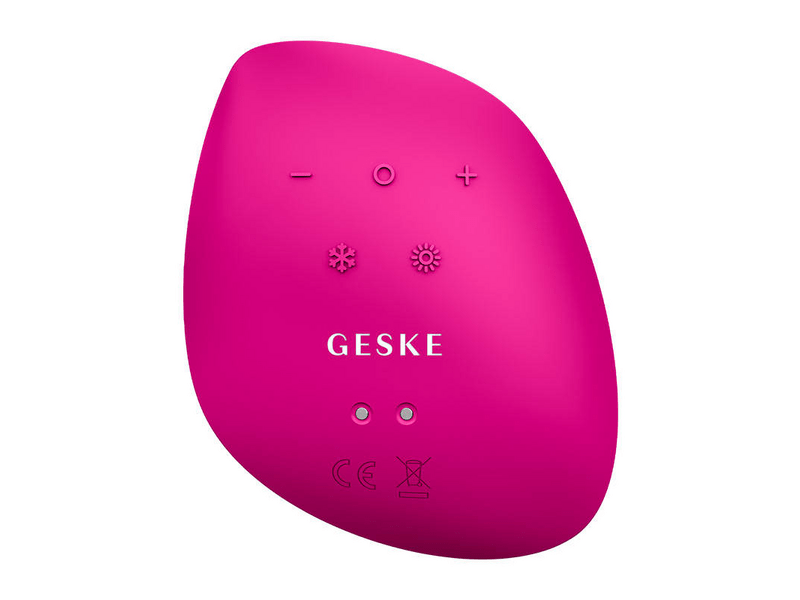 Geske 9 az 1-ben Okos hideg & meleg bőrvasaló arcra, magenta