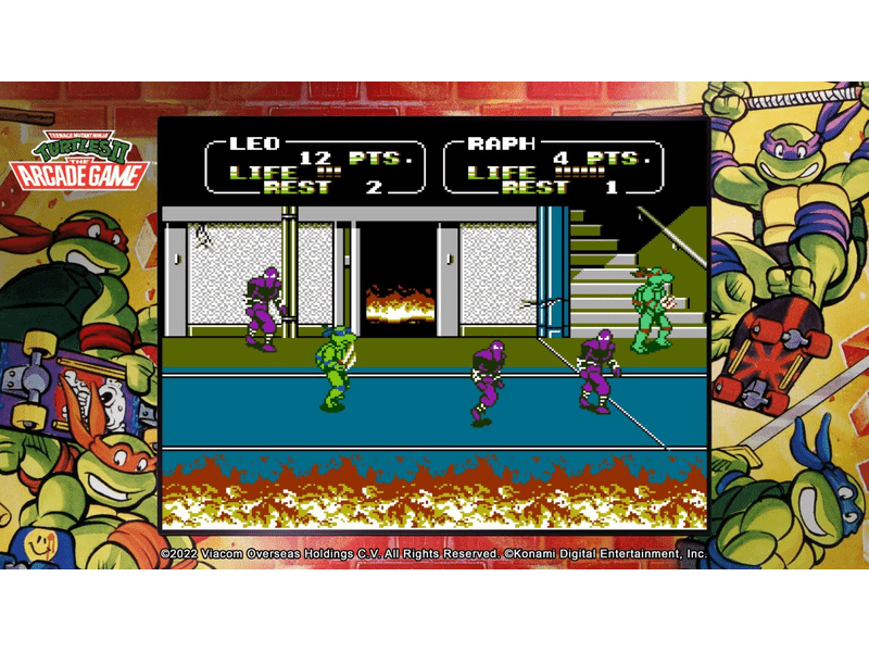 Teenage Mutant Ninja Turtles: The Cowabunga Collection - NS játék