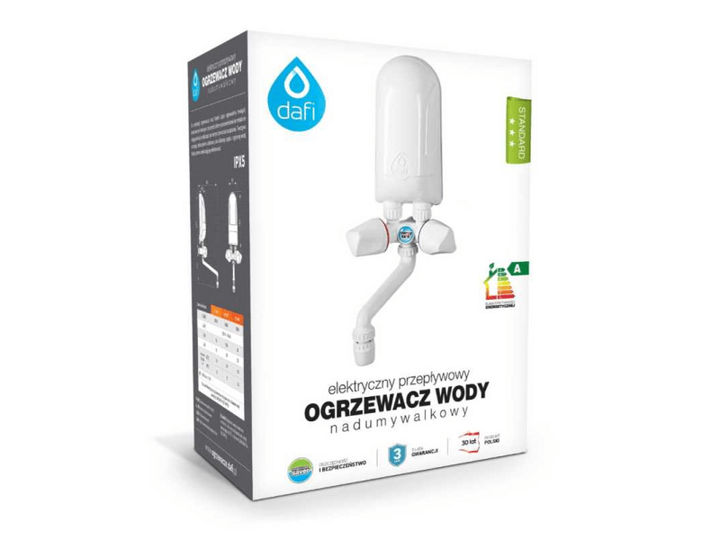 Dafi 921613 Csap fölé szerelhető átfolyós vízmelegítő, 4,5 kW