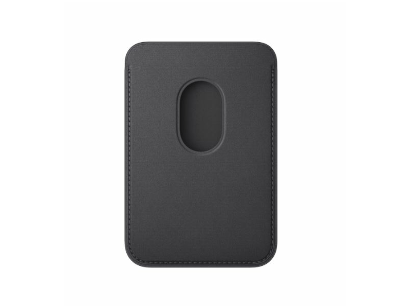 Apple MagSafe iPhone FineWoven szövettárca, fekete (MA6W4ZM/A)