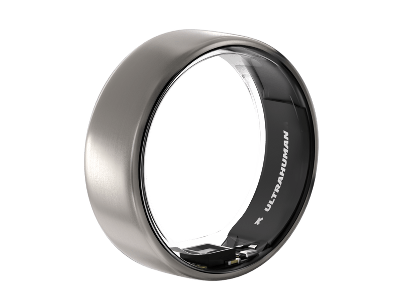Ultrahuman Ring Air Okosgyűrű, titán, 12-es méret (UHRA-NT-12)