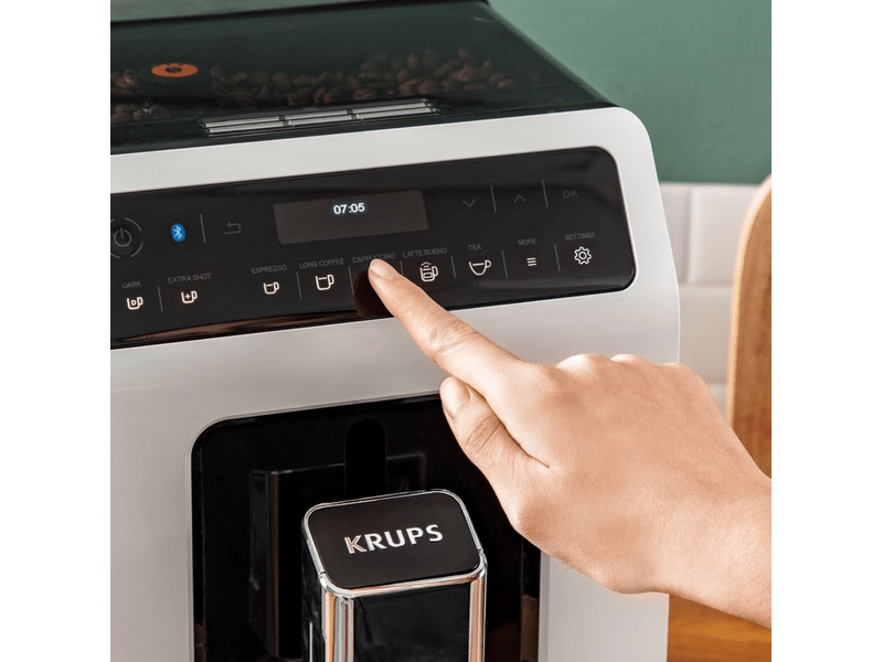 Krups EA890110 Evidence automata kávéfőző, Fehér