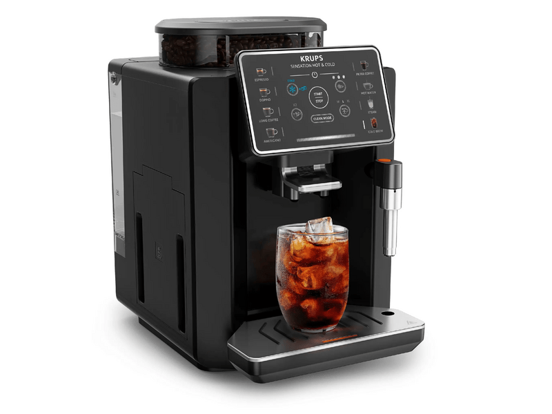 Krups EA9138E0 Sensation Hot & Cold automata kávéfőző, fekete