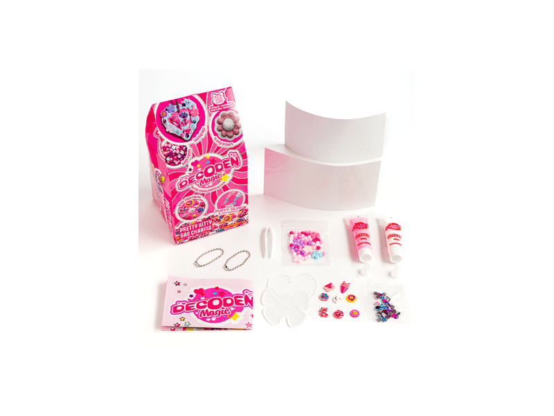 Decoden Magic - Varázsdekor: cicás táskadísz (BKL5886-03)