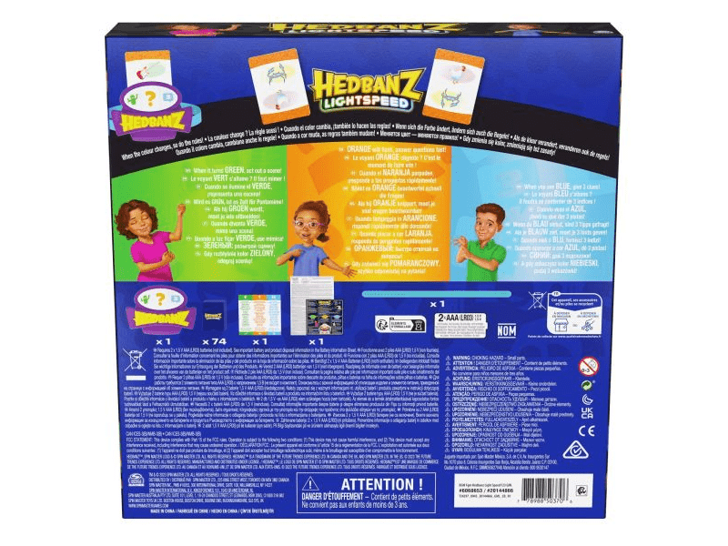 Hedbanz: Fénysebesség társasjáték (6068653)