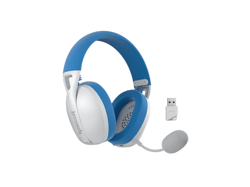 Redragon H848 Vezeték nélküli fejhallgató, kék