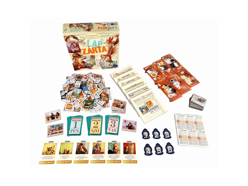 Lapzárta társasjáték (10005)