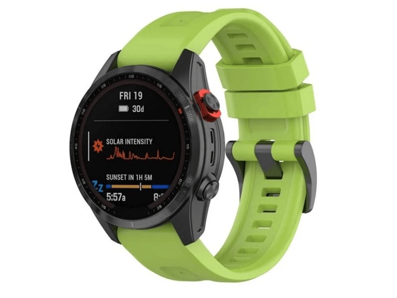Gigapack Garmin Epix/Fenix 22mm Pótszíj, világoszöld (149224)