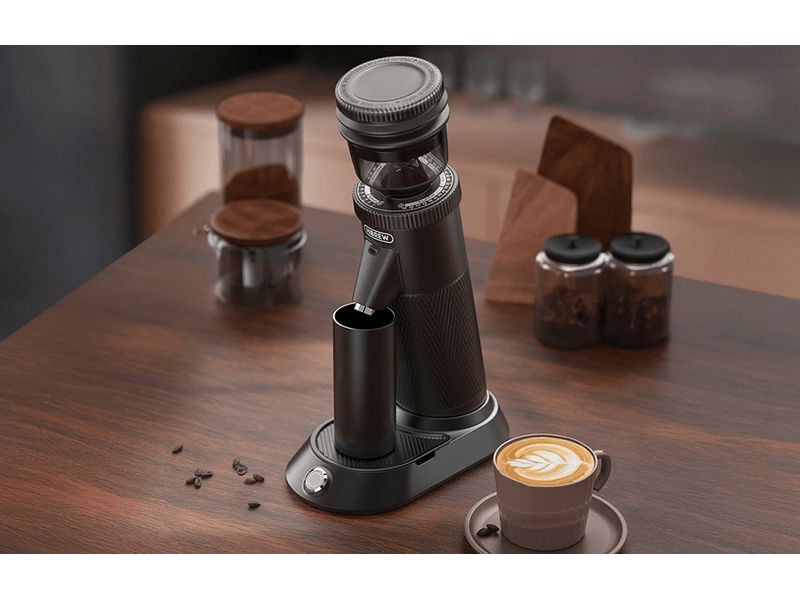 HiBREW G5 elektromos kávédaráló, fekete