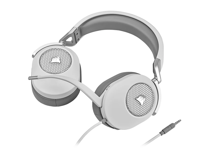 Corsair HS65 Surround Gamer headset, fehér (CA-9011271-EU)