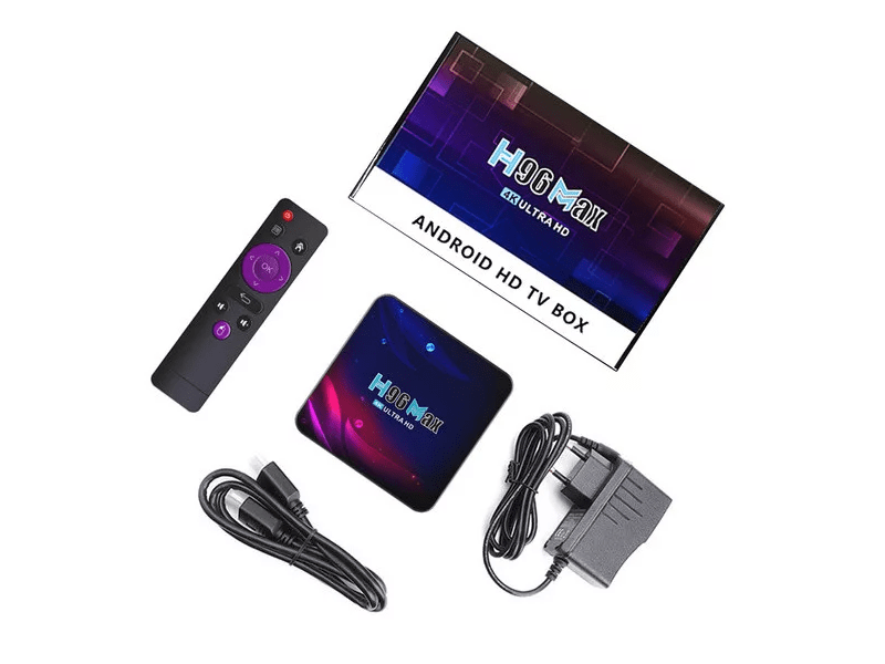 H96 Max Android 11 4/32GB TV Box médialejátszó