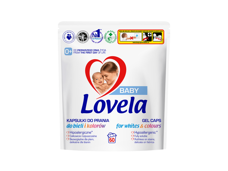 Lovela Baby Hipoallergén Mosókapszula, 60 db