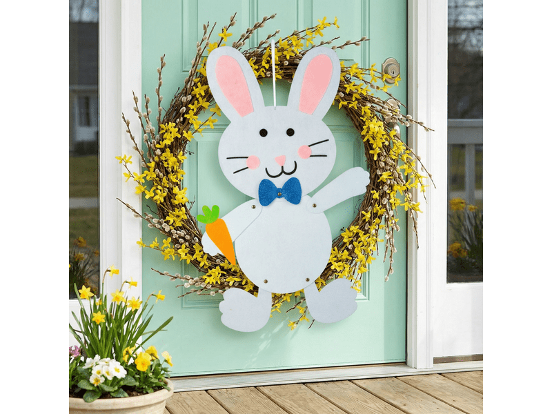 Family 57964B Húsvéti függő filcdekoráció, nyuszi