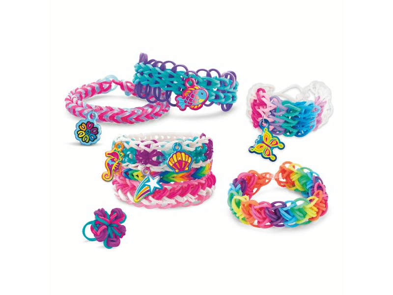 Cra-Z-Art Gumikarkötő-készítő szett – Sellők és unikornisok (17350)