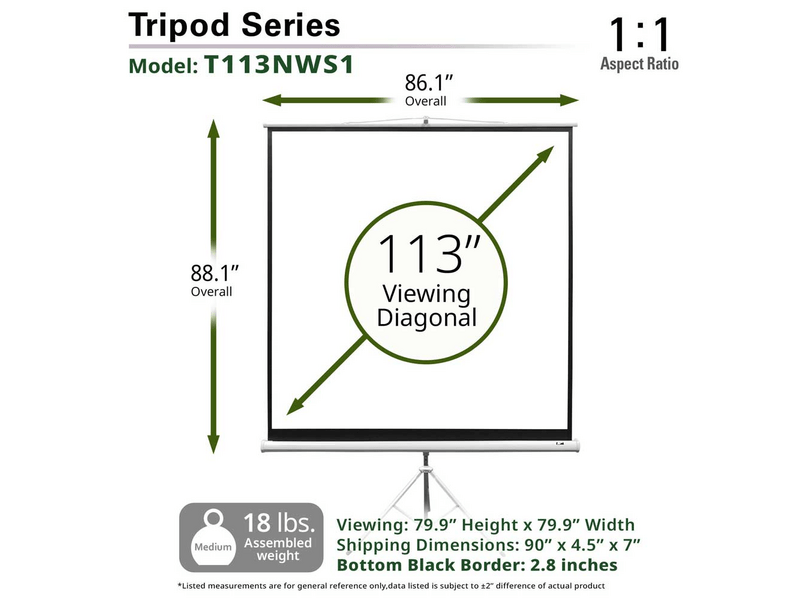 Elite Screens T113NWS1 113