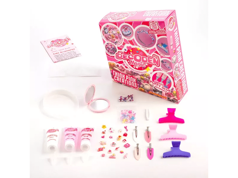 Decoden Magic - Varázsdekor: rózsaszín alkotások (BKL5997-01)