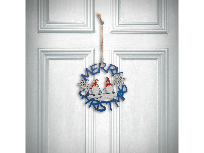 Family 58547B Karácsonyi dekoráció, kék fa manó