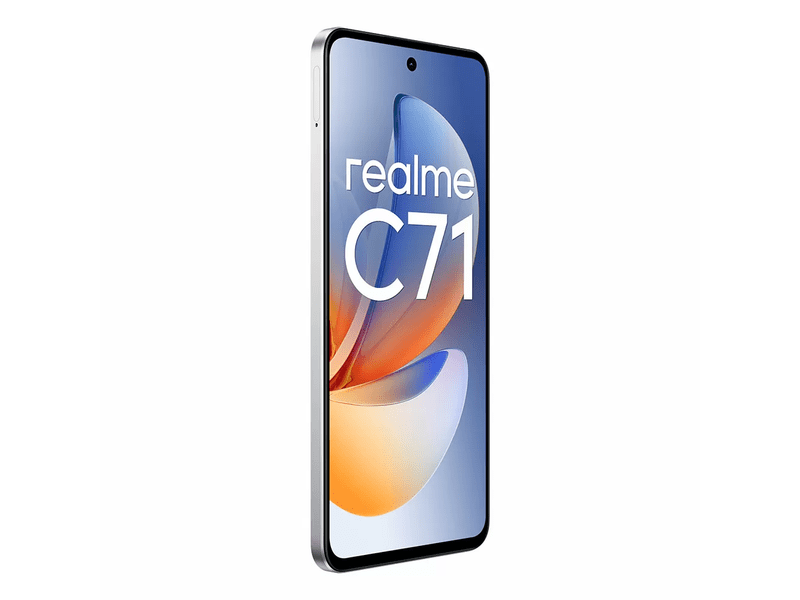 Realme C71 pametni telefon 6/128 GB, bijela boja