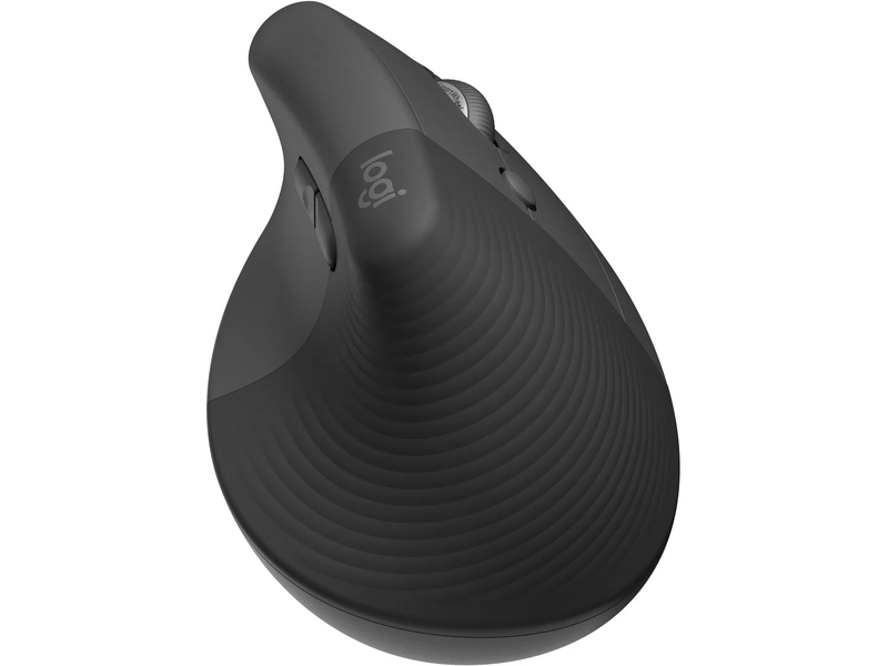 Logitech Lift Függőleges ergonomikus egér, szürke (910-006473)