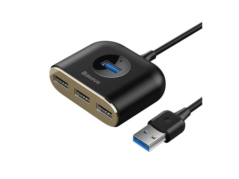 Baseus Square Round 4-in-1 USB Type-A HUB (CAHUB-AY01)
